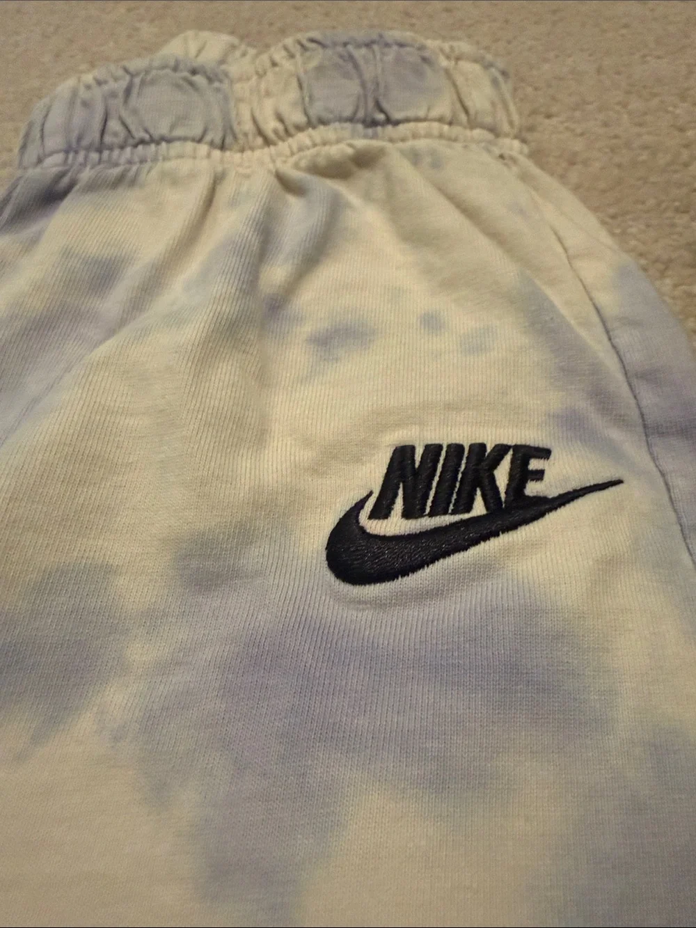 Kids Light Blue Tie-Dye & Black wide leg bundle